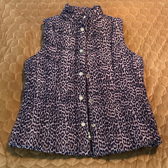 Madison Jackets & Blazers - Madison Ladies Leopard Print Vest